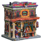 Lemax Porcelain Lighted House Lemax Zombie Jazz Cafe, B/O LED *Pre-Order*
